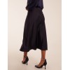 Satin Bias Midi Skirt