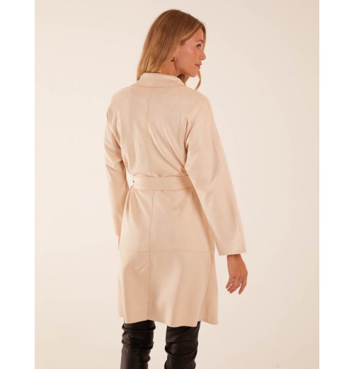 Waist Detail Trench Style Jacket