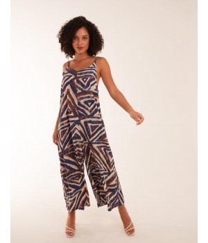 Oversized Aztec Casual Jumpsuit