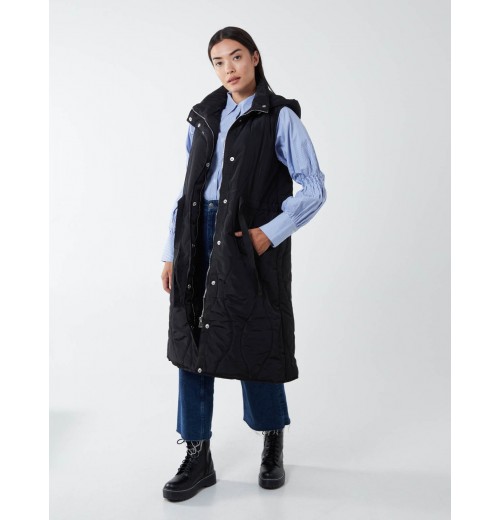 Quilted Belted Gilet