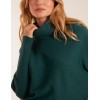 Oversized Roll Neck Batwing Jumper